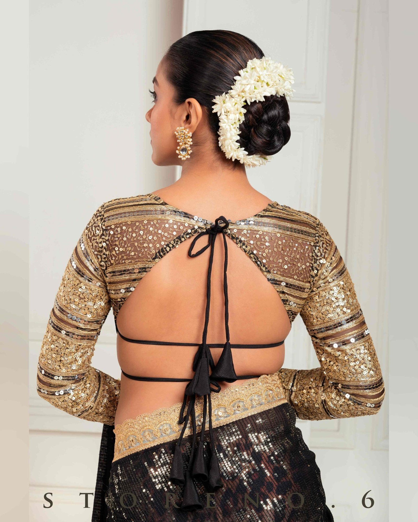 RETRO RADIANCE MELANGE BLOUSE - Image 5