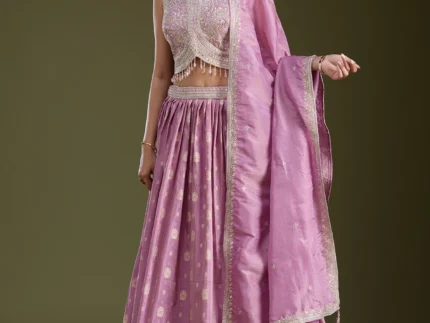 Sequins Banarasi Readymade Lehenga