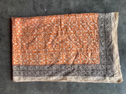 Artisan Cotton Pareo | Hand Block Printed Women's Wear | Environmentally Friendly