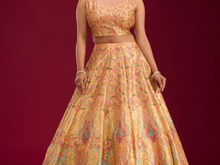 Zariwork Banarasi Readymade Lehenga