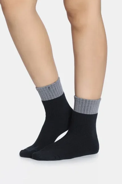 Black- Ankle Length Socks