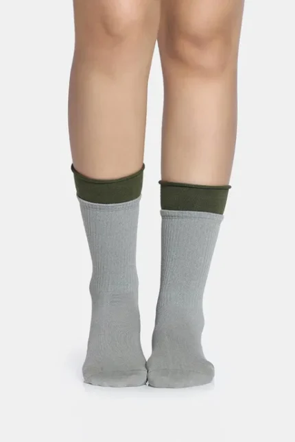 Women's Calf Length Socks - Green